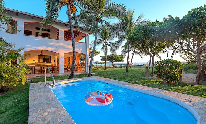 Playa Grande Villa | Stunning Beachfront Villa with Private Pool in an Unbeatable Location!