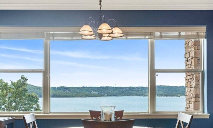 Hollister Condo | Stunning Lakefront Condo with Scenic Views and Proximity to Premier Attractions!