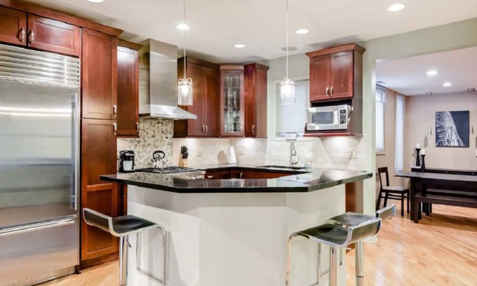 Ranch Triangle House | Stunning Lincoln Park Single-Family House with Fantastic Game Room