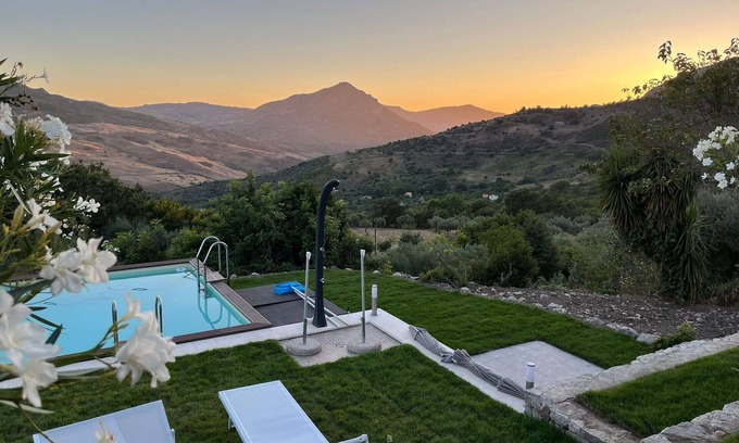 Madonie National Park Villa | Stunning private villa for 6 people with WIFI, private pool, A/C, TV and panoramic view