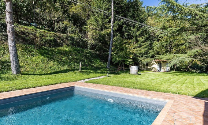 Lucolena Villa | Stunning private villa with private pool, WIFI, TV, patio, panoramic view, close to Greve In Chianti