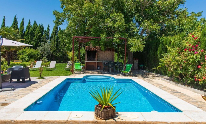 Niguelas House | Stunning private villa for 6 guests with A/C, private pool, WIFI, TV and pets allowed