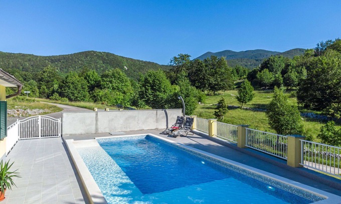 Senj House | Stunning private villa for 4 guests with private pool, WIFI, TV, terrace and pets allowed