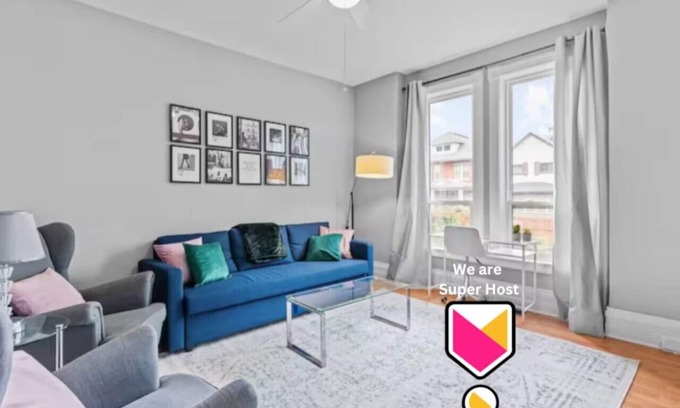 Windsor Apartment | Stylish 2bd DT Laundry and Parking