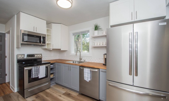 Fargo House | Stylish Home a Block Away from Entertainment