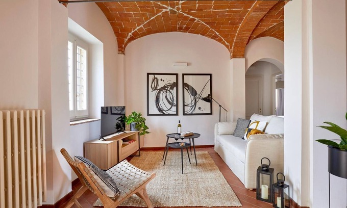 San Piero a Sieve Apartment | Stylish 2BR/1BA Farmstay Suite with Private Garden