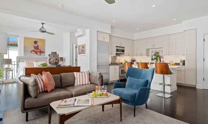 Santa Barbara Apartment | Stylish Studio Apartment in the Heart of Downtown Santa Barbara!