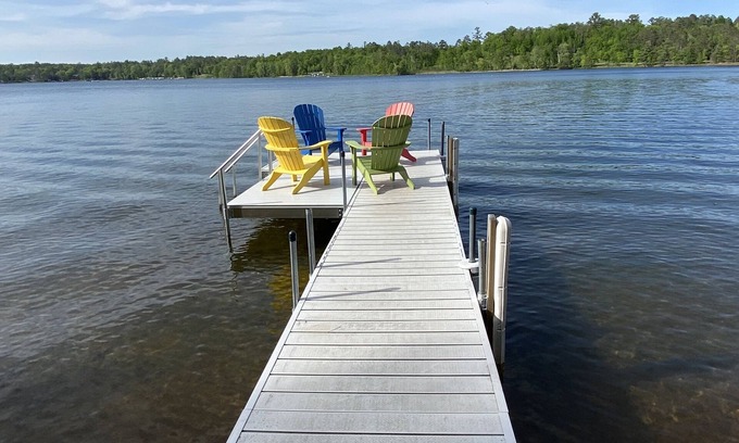 Crosslake Cabin | SUMMER fun in a cozy log lake home on the Whitefish Chain under the tall pines π²
