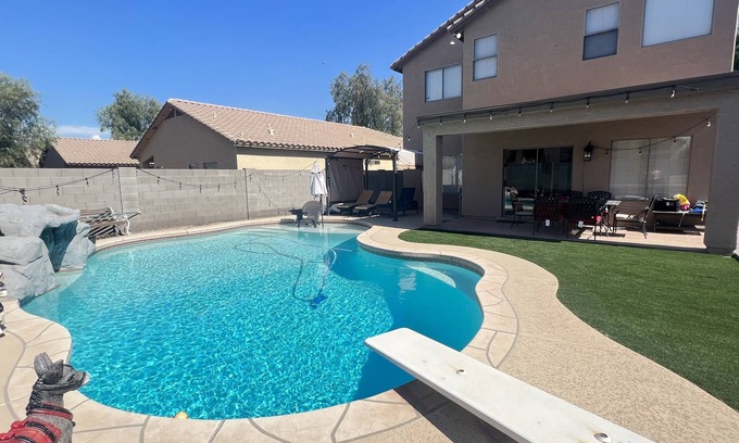 Estrella Village House | Summer home with diving pool 30 day minimum rental