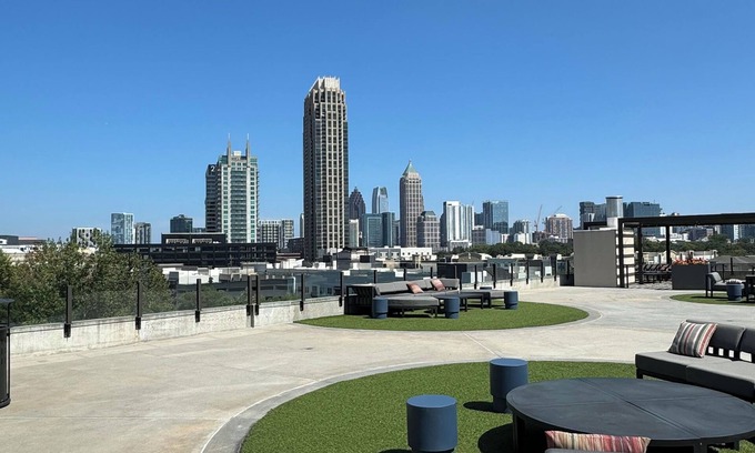 Home Park Apartment | Sun-Kissed Haven By The Pool; 2BR Midtown Oasis: