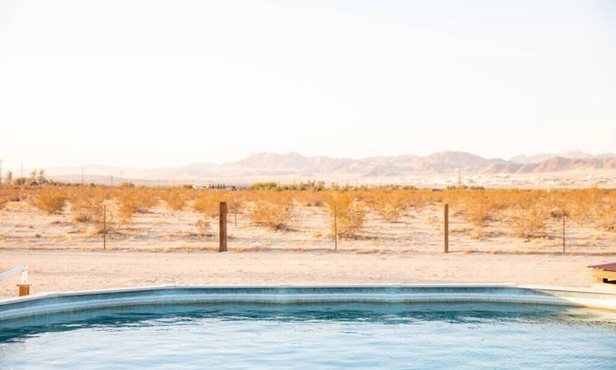 Twentynine Palms House | Sun Runner - Serene desert home w/pool & hot tub