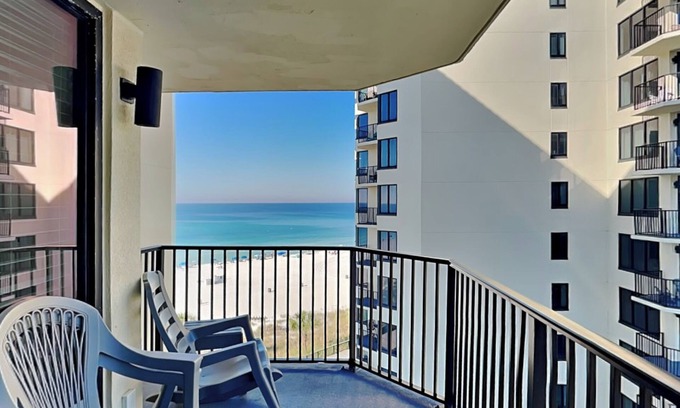 Panama City Beach Condo | Sunbird Beach Resort #712 East | Gulf View + Amenities