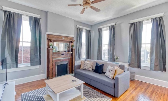 Springfield Apartment | Sunny & bright - cute 1 BR apt in historic SPR