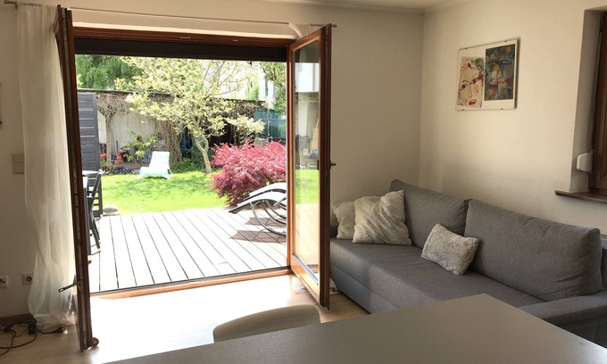 Hoetting Apartment | Sunny terrace APARTMENT WITH BEAUTIFUL VIEW OF THE Nockspitze