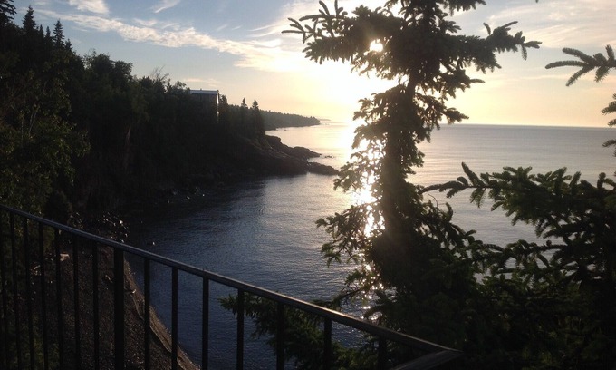 Tofte Condo | "Sunrise & Serenity" Perched Right On North Shore's Lake Superior Shoreline