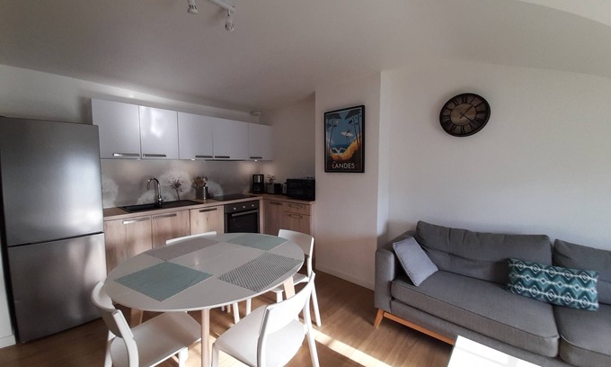 Dax Apartment | Super cosy and functional T3, in the heart of Dax, with lots of charm