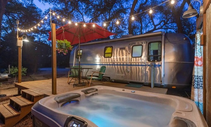 Wimberley House | Super Cute Retro Airstream