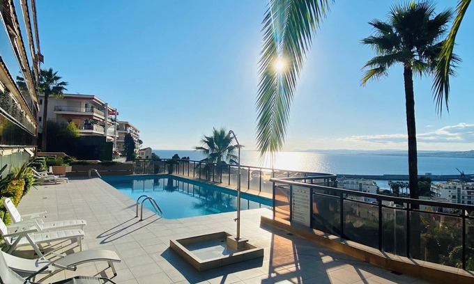 Lazaret Apartment | Superb 2-room apartment Terrace/SWIMMING POOL/Parking