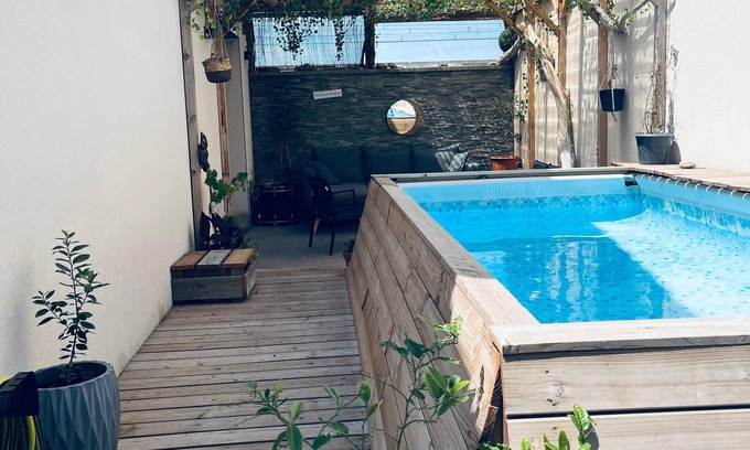 Vic-la-Gardiole Villa | Sweet Home & Jacuzzi near the Beach