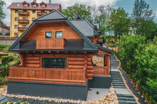 Karpacz Ski Chalet | Szafranowe Wzgórze II-Dom z parkingiem, Sauna, zew Jacuzzi