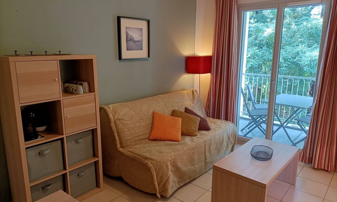 Salies-de-Bearn Apartment | T2 Balcon Dans Résidence Avec Piscine B26
