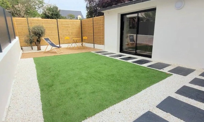 Vannes Apartment | T2 neuf plein pied avec jardin clos et terrasse