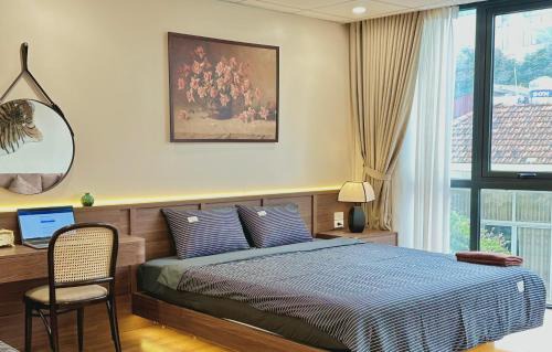 Hang Bac Apartment | T3 City view 3 bedrooms 5 beds elevator free laundry