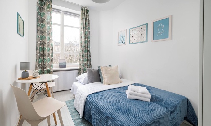 Powisle Apartment | Tamka Powiśle Blue Studio