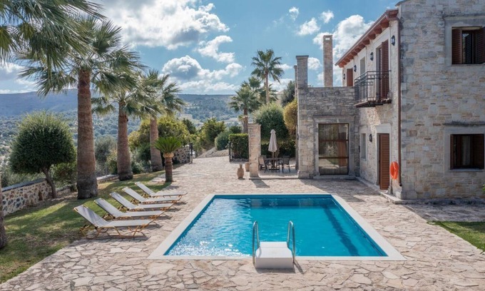 Agia Triada Villa | Teacher Cottage - Three Bedroom Villa, Sleeps 6