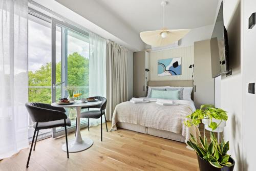 Parnu Apartment | Tempus Te apArts Pärnu with balcony