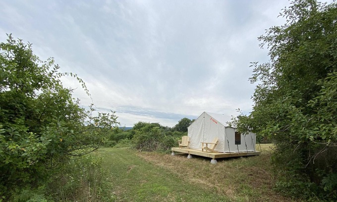 Town of Marbletown RV Rental | Tentrr Signature Site - Orchard Tent Esopus