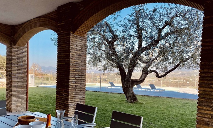 Palombara Sabina House | Tenuta San Marco - Unità "Il Giardino" - 4 Ospiti - Piscina, Giardino, Wifi