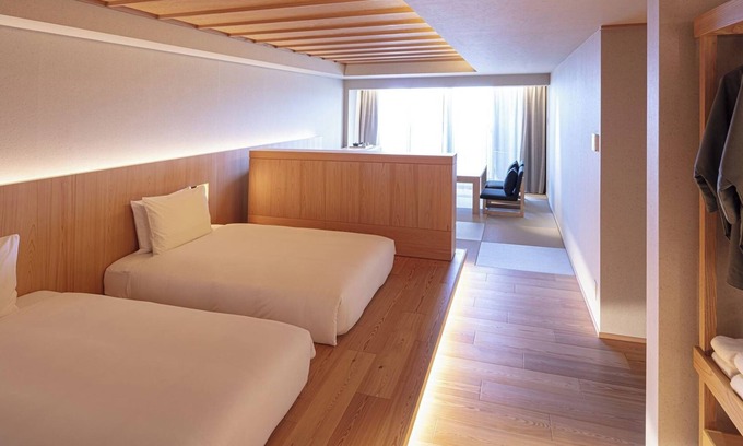 Atami Hotel | Terrace Bath Premium Twin | Kaiseki cuisine that l/Atami Shizuoka