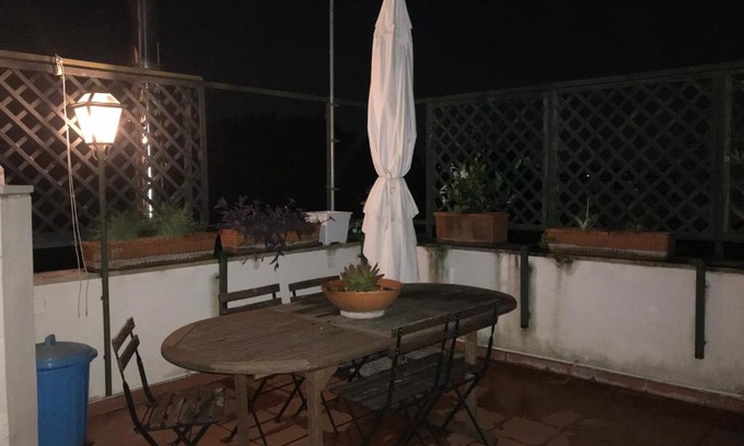 Tor di Quinto Apartment | Terrazza Fleming tiny flat Rome