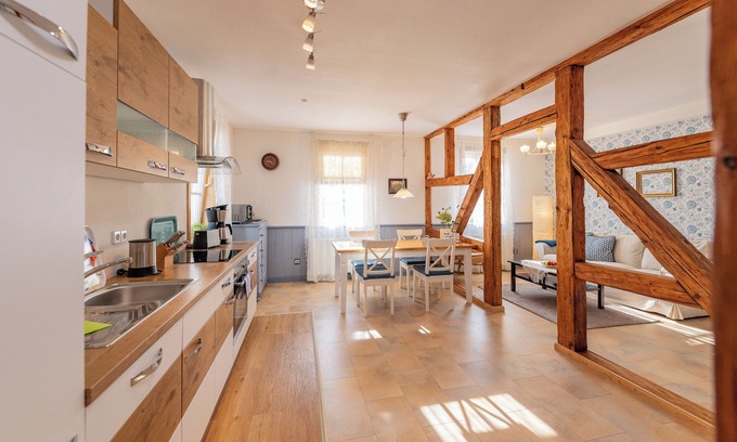 Bad Liebenstein Apartment | The Amtsstube - Stylish living with historical charm