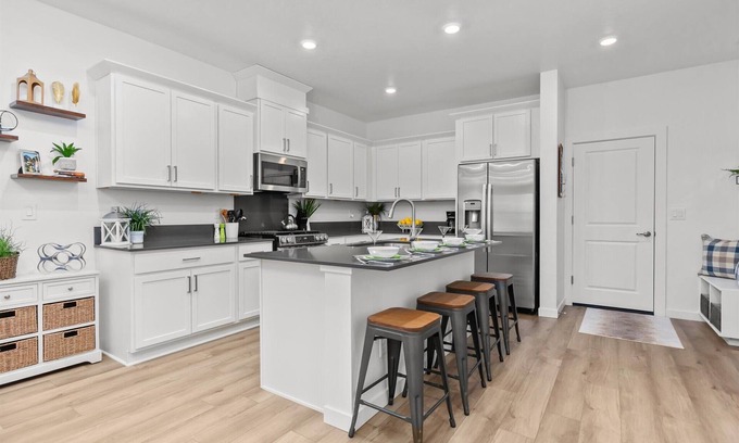 Eagle House | The "Ashtyn" New 4-bdrm townhome in Eagle w/Pool, WiFi, A/C and 2 car Garage!