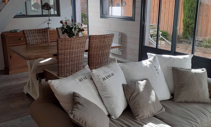 Fecamp House | The Atelier Gite 4 people completely renovated near downtown and beach