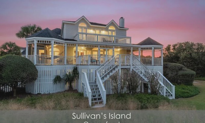 Sullivan's Island House | 'The Bauer at Sullivan's Island' Oceanfront, Private Pool, Rare Find!