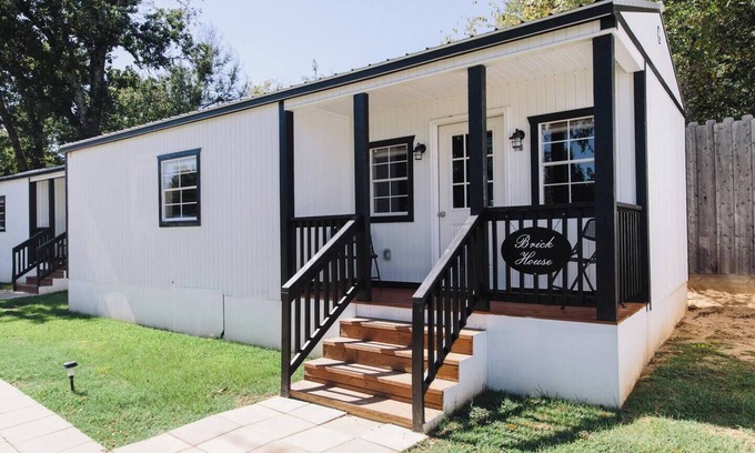 Canton House | The Brickhouse - Tiny Home w/Access to Pool & Hot Tub, The Brickhouse - Modern Cottage w/Access to