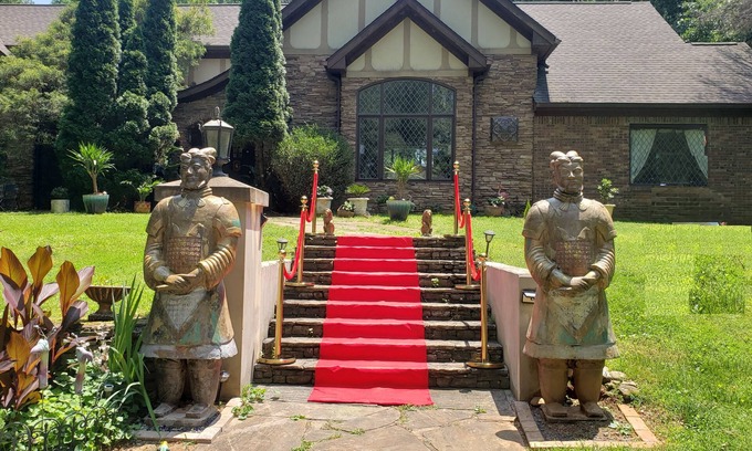 Decatur House | The Cipresso Castle, luxury British mansion 7000 sf, 4 acre