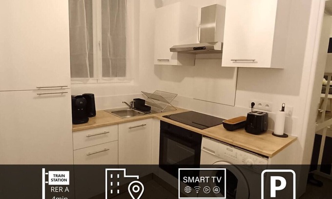 Le Perreux-sur-Marne Apartment | The clever 2-bed