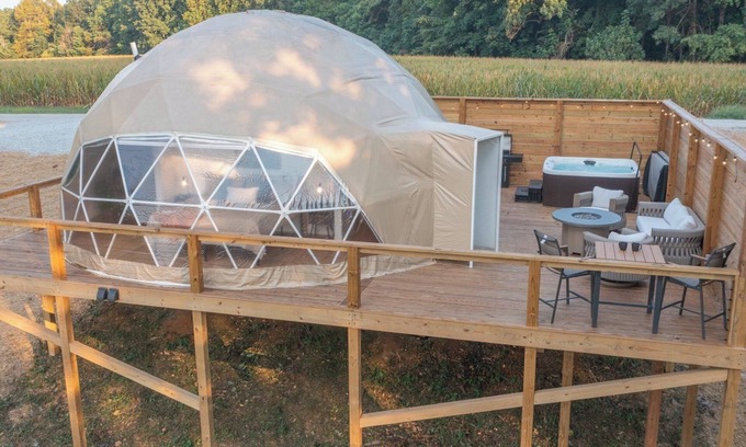 Saint Francis House | The Dome At The Ridge-A Glamping Experience On The Bourbon Trail