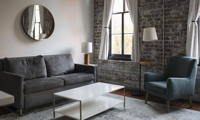Historic District - North Apartment | The Grant by Black Swan - Savannah Loft (205B)