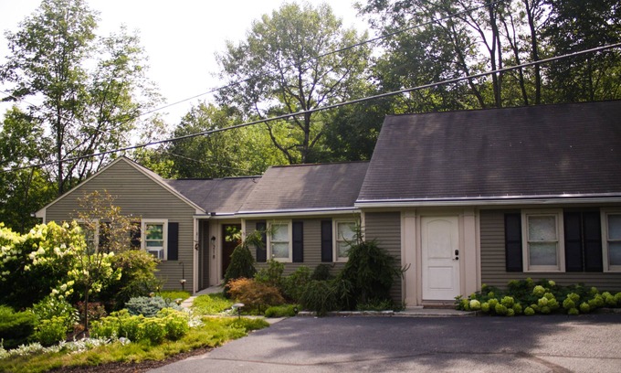 White Mills House | The House at High Falls is a one of a kind gem perched along a River Gorge.