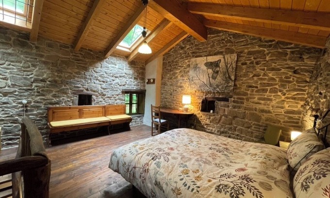 Borgo Val di Taro Cabin | The house in the woods, rustic stone cabin nestled in the chestnut forest