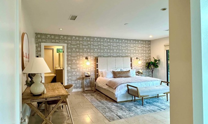 The Mesa House | The Mesa Oasis; 5-bedroom house in Palm Springs with Pool, AC, WiFi