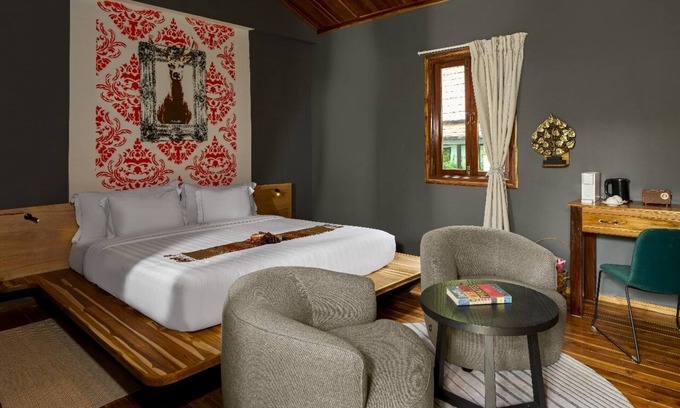 Luang Prabang House | The Namkhan Art Deluxe Room Luxurious Bungalow in the Nature