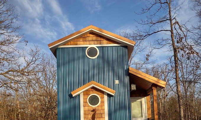 Troy Cabin | The Nest, reconnect with that special someone in our charming birdhouse!