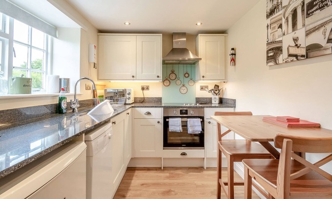 Cropton Cottage | THE OLD WATCHMAKER'S SHOP, pet friendly, with open fire in Cropton