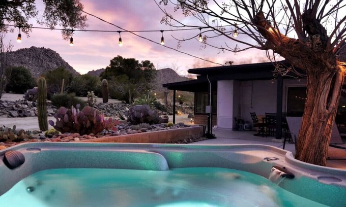 Panorama Heights House | The Outpost Joshua Tree: Hot Tub, GameRoom, JTNP